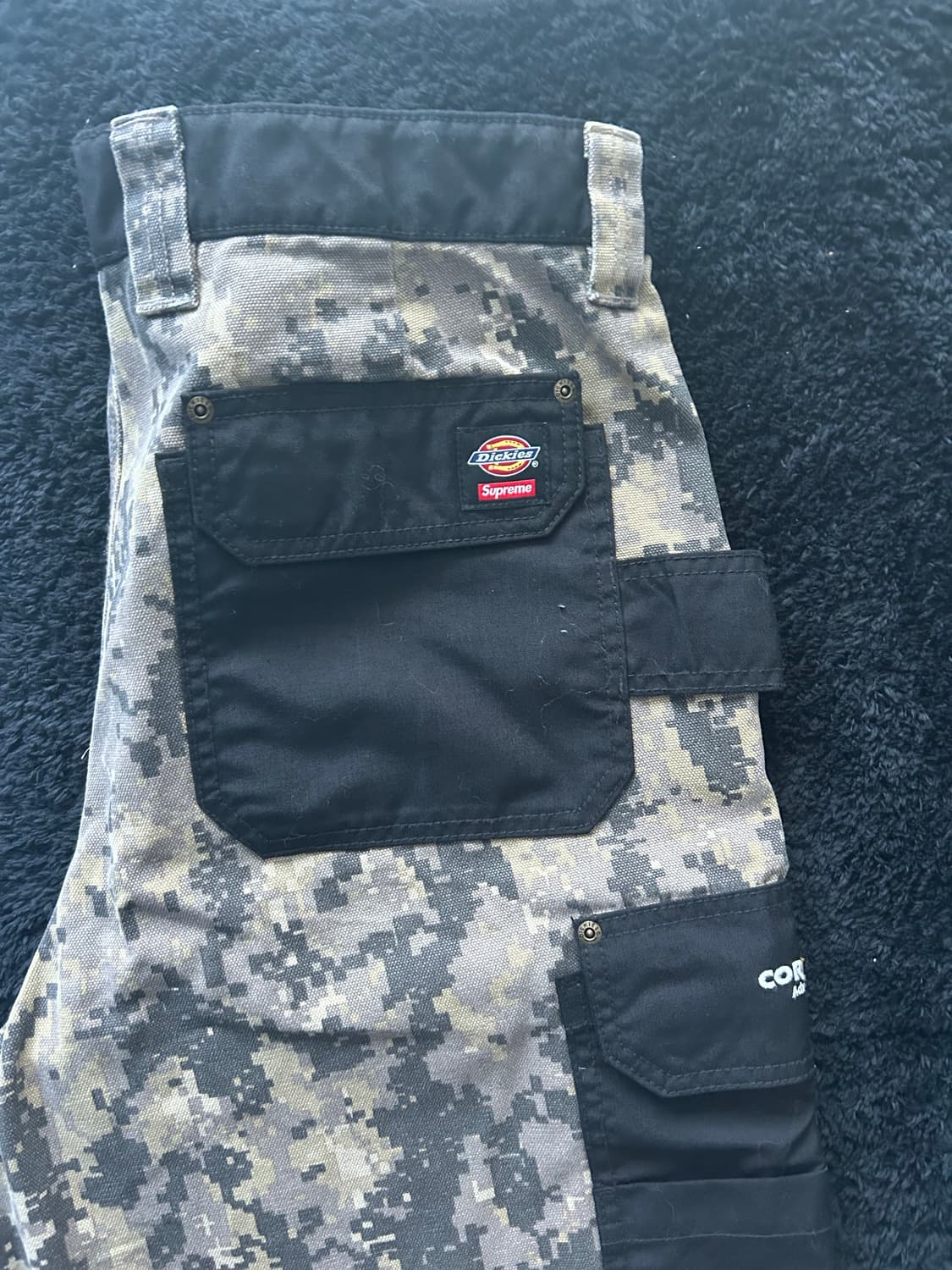 슈프림 x 디키즈 코듀라 카고 팬츠 디지 카모 - 25FW 상품이미지3