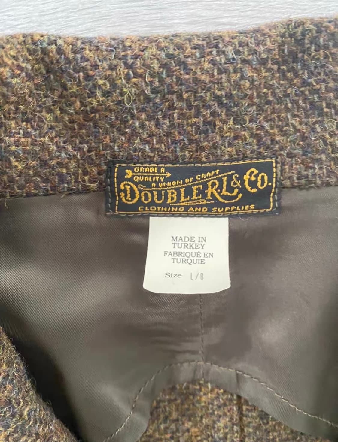 rrl 언컨스트럭티드 울 블렌드 스포츠 코트 L 상품이미지4