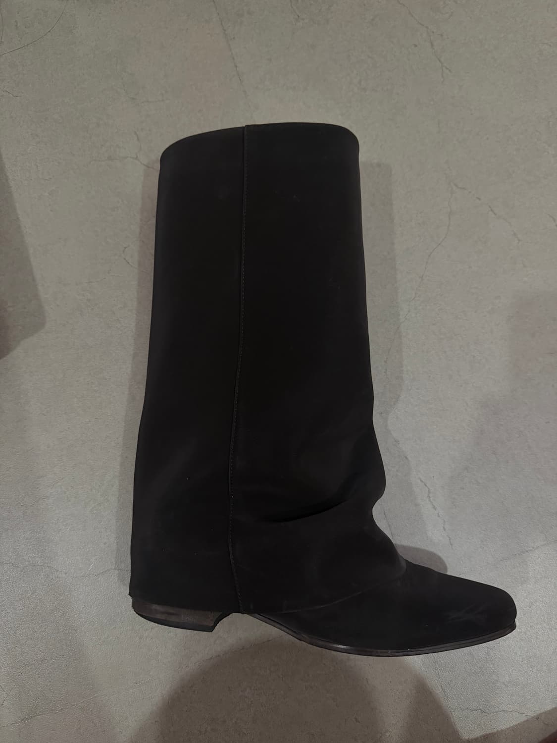 쓰리투에이티 링클 부츠 235 통넓힘 o 다크 브라운 상품이미지1