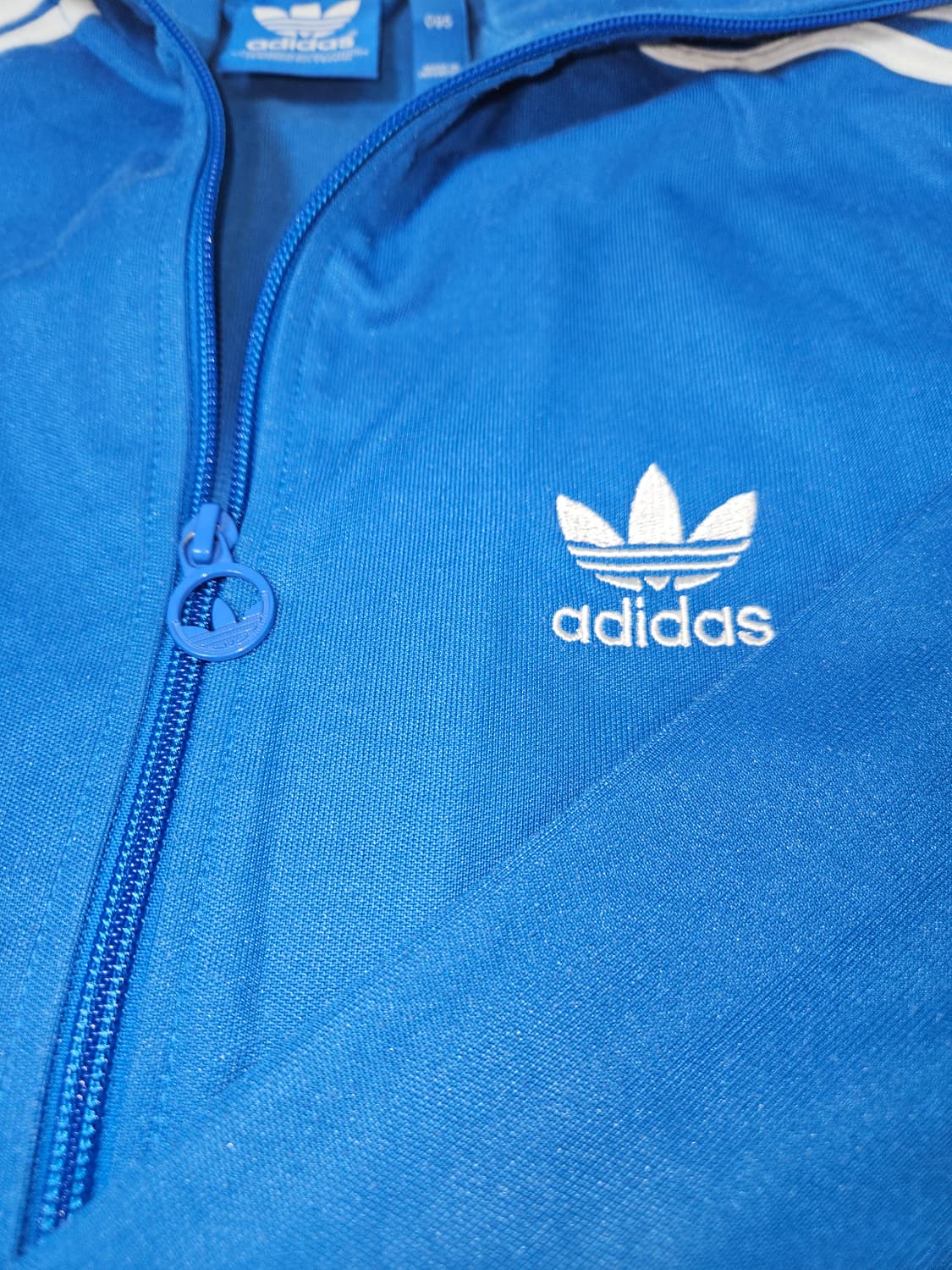아디다스 올드스쿨 구 유로파져지 트랙탑 자켓 빈티지 블루베리 우먼스 95 상품이미지4