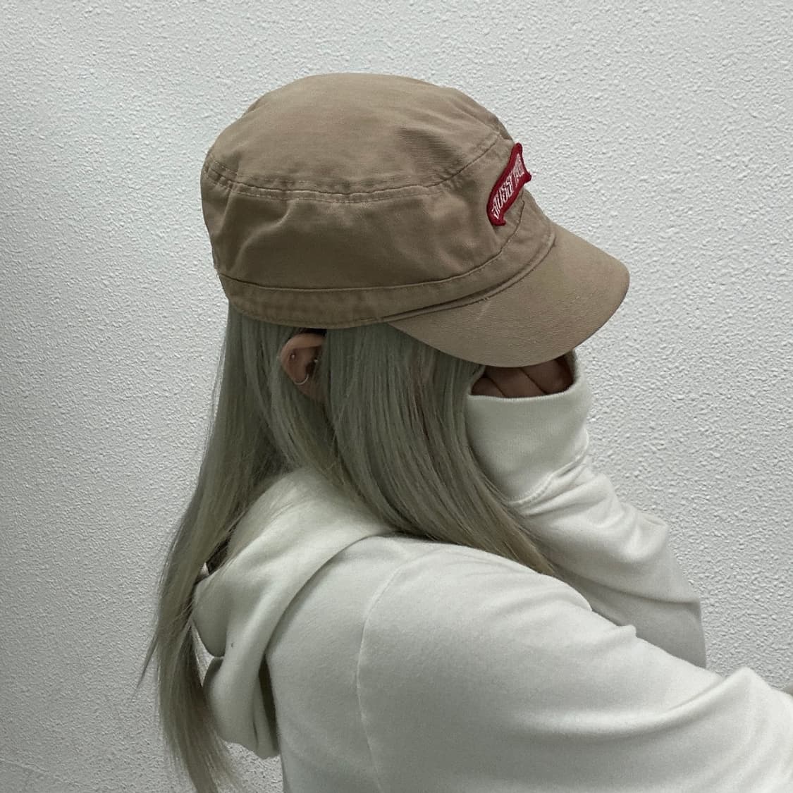 스투시 y2k 베이지 빈티지캡 상품이미지3