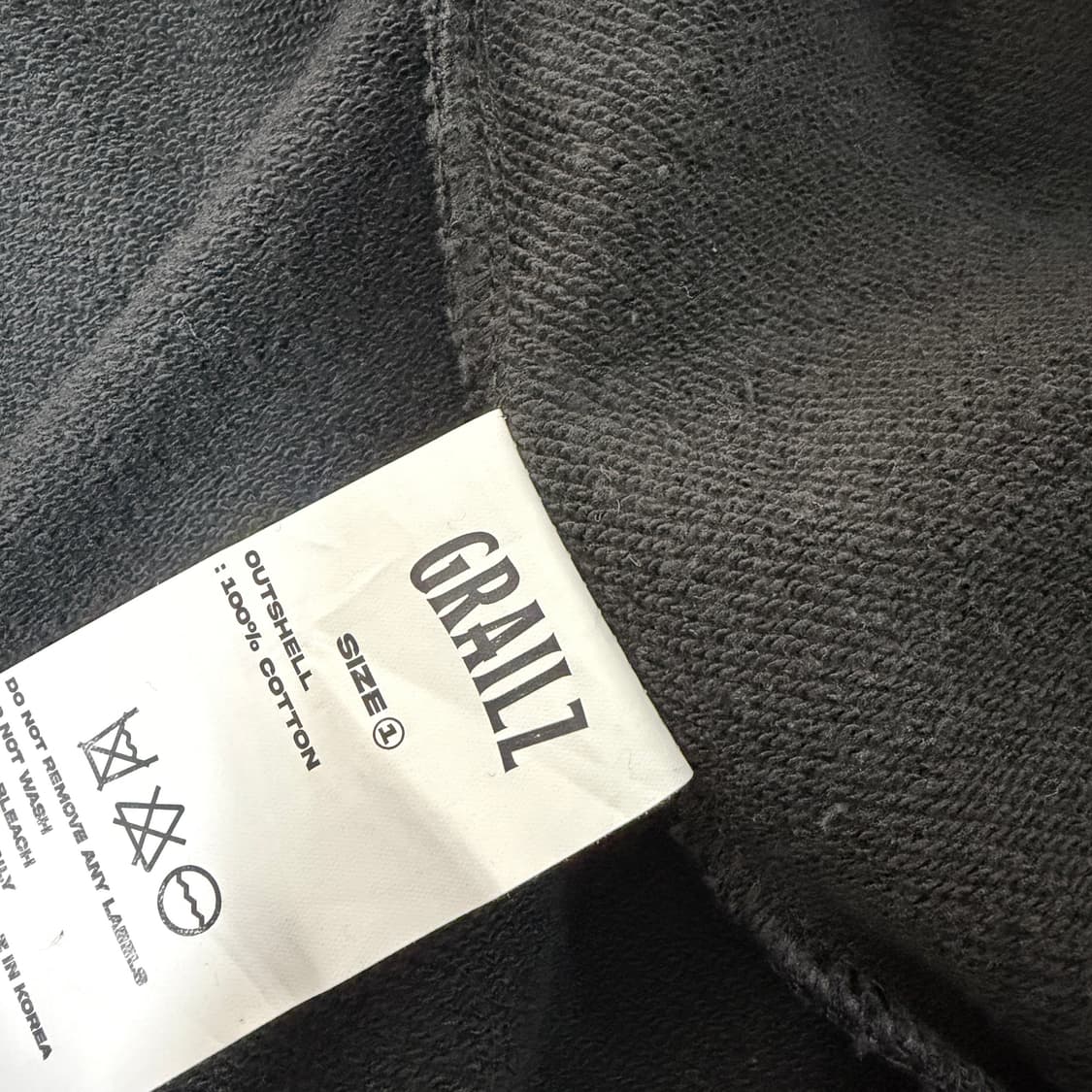 Grailz 그레일즈 트윈 퍼 후드집업 블랙(1) 상품이미지7