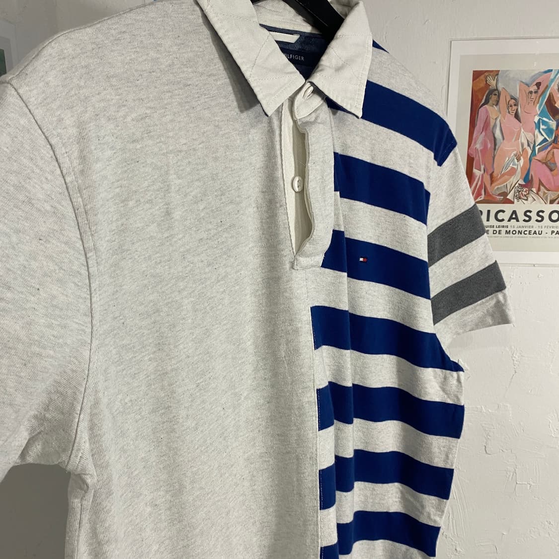 타미힐피거 배색포인트 카라티 상품이미지3