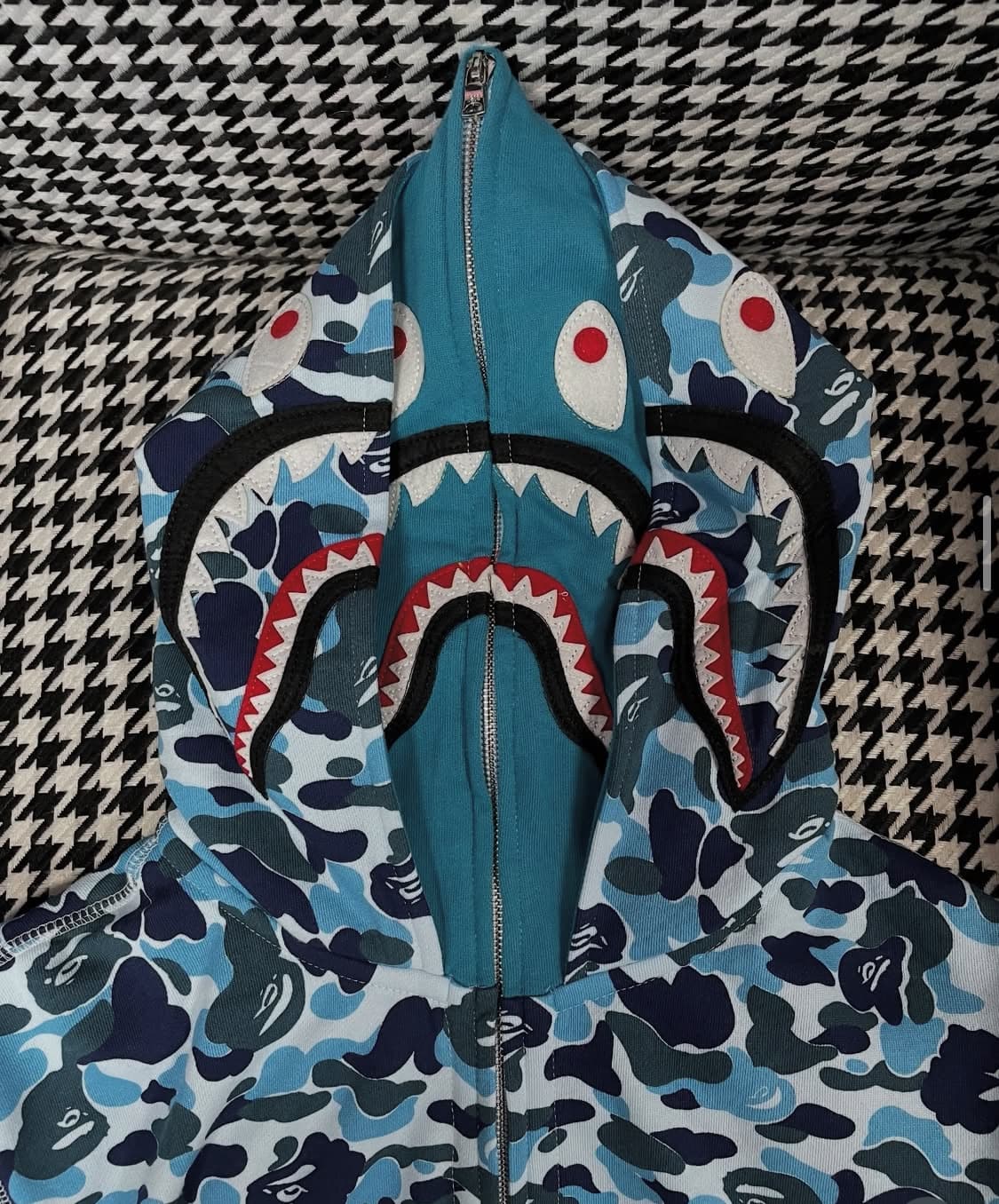 베이프 후드집업 ABC카모 더블샤크 상품이미지1