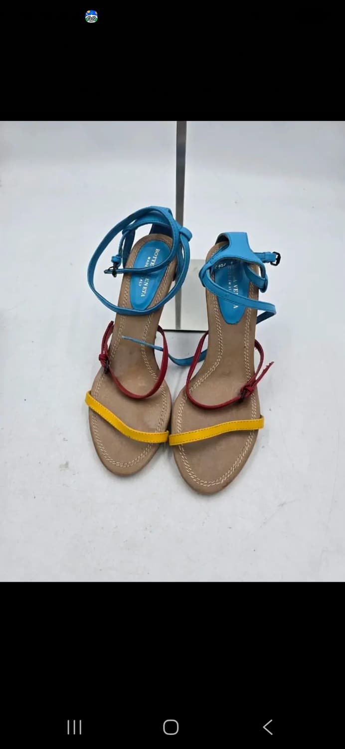 [정품] 보테가베네타 컬러 스트랩 샌들 35 (225~230) 상품이미지1