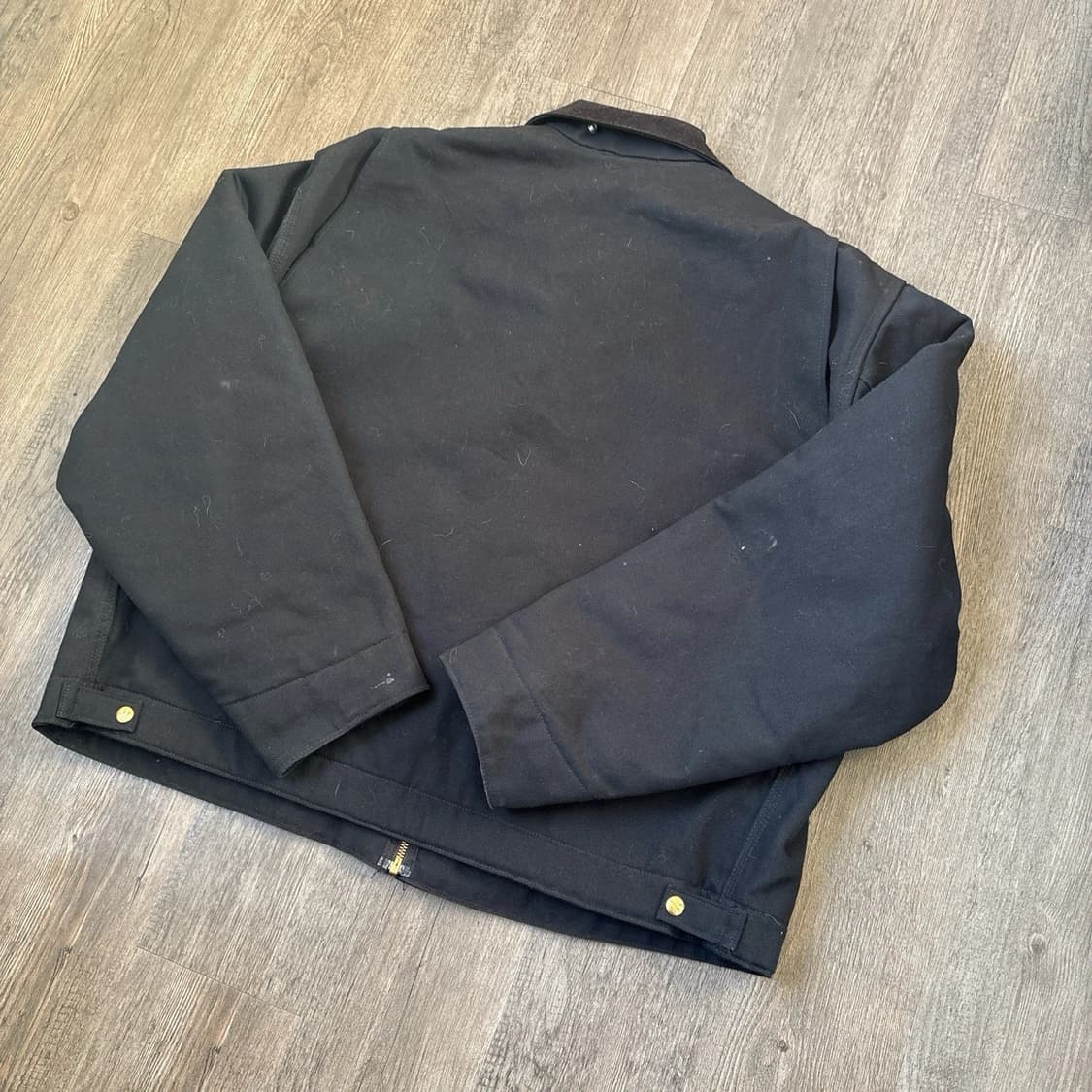 칼하트 j01 디트로이트 자켓 블랙 상품이미지4