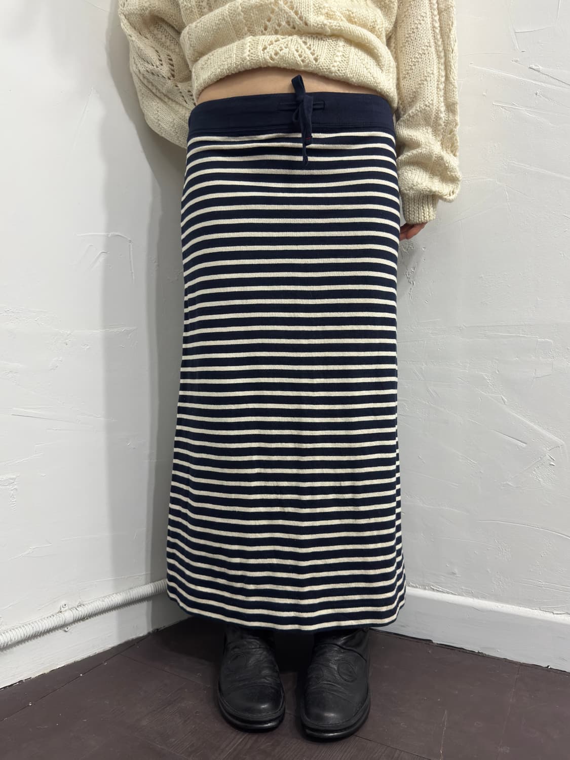 coen stripe long skirt 상품이미지1