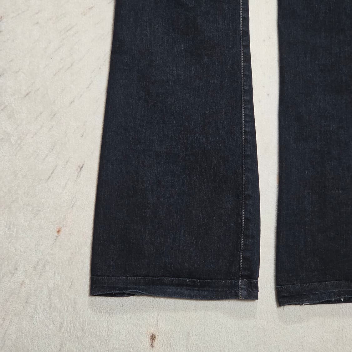 게스 진청 생지 부츠컷 데님 팬츠 상품이미지3