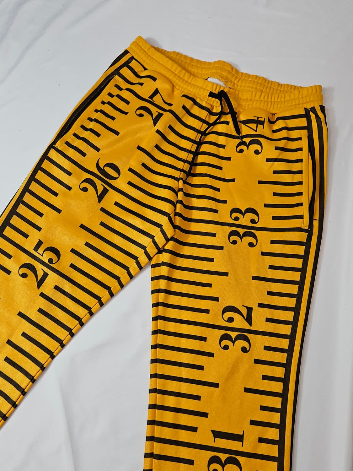 아디다스 x 제레미스캇 딥 테이프 트레이닝 팬츠 바지 한정판 M 머스타드 상품이미지2