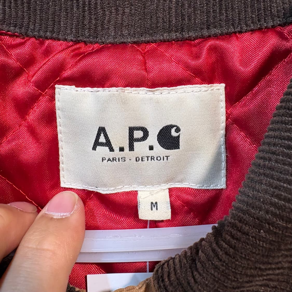 [M] CARHARTT X APC 칼하트 아페쎄 가브리엘 코트 상품이미지5