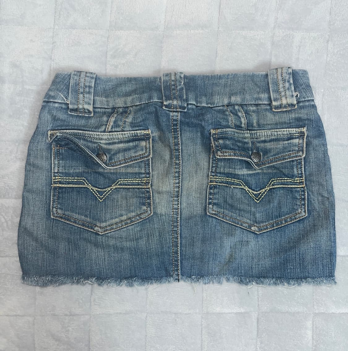 디젤 데님 마이크로 미니스커트 상품이미지3