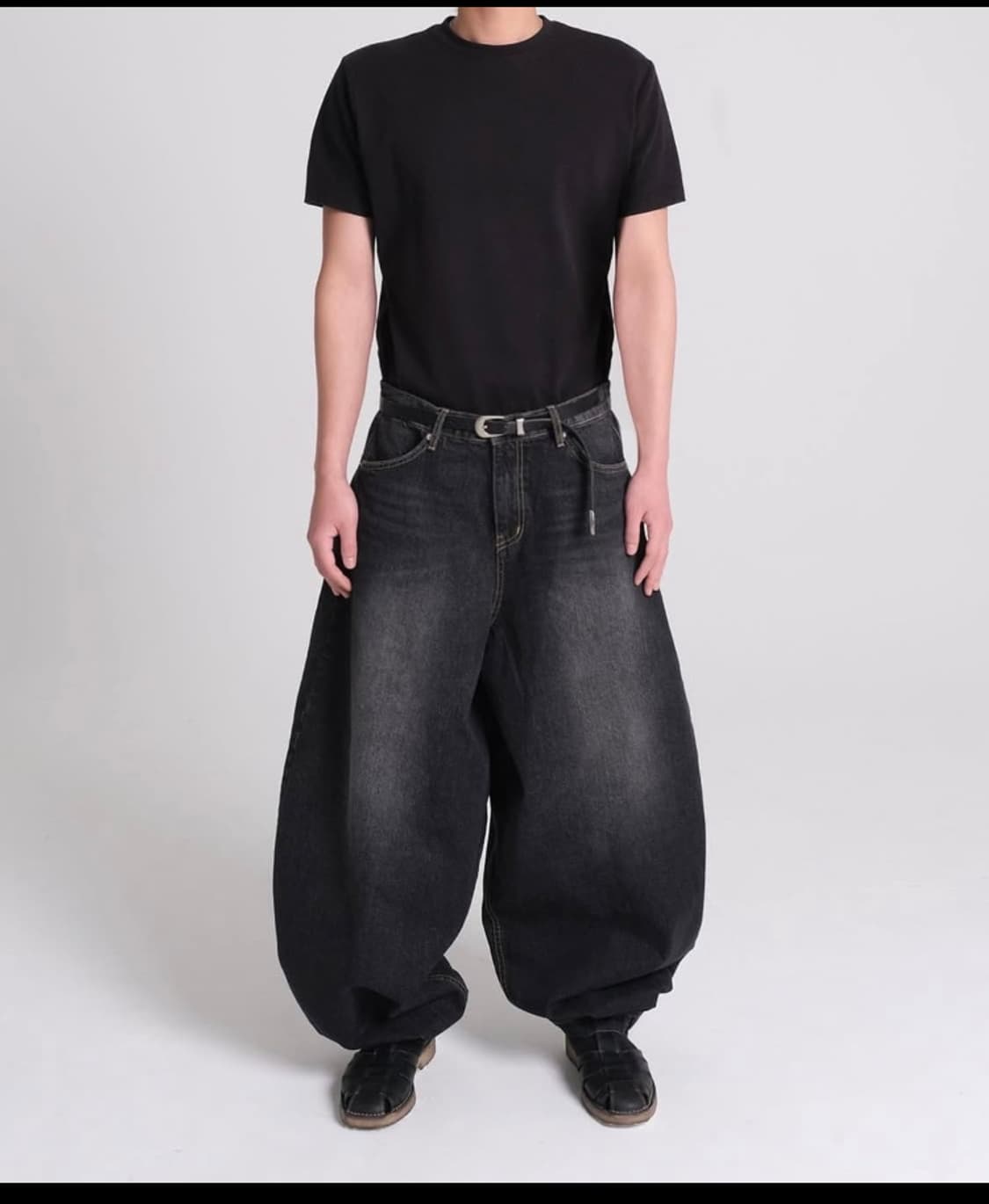 뉴치프시크디피 캣워싱배기팬츠 상품이미지1