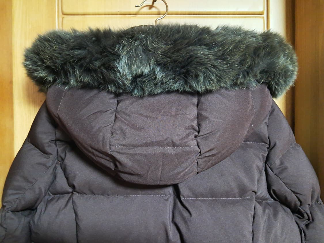 밀레 여성 폭스퍼 롱패딩 95 상품이미지4