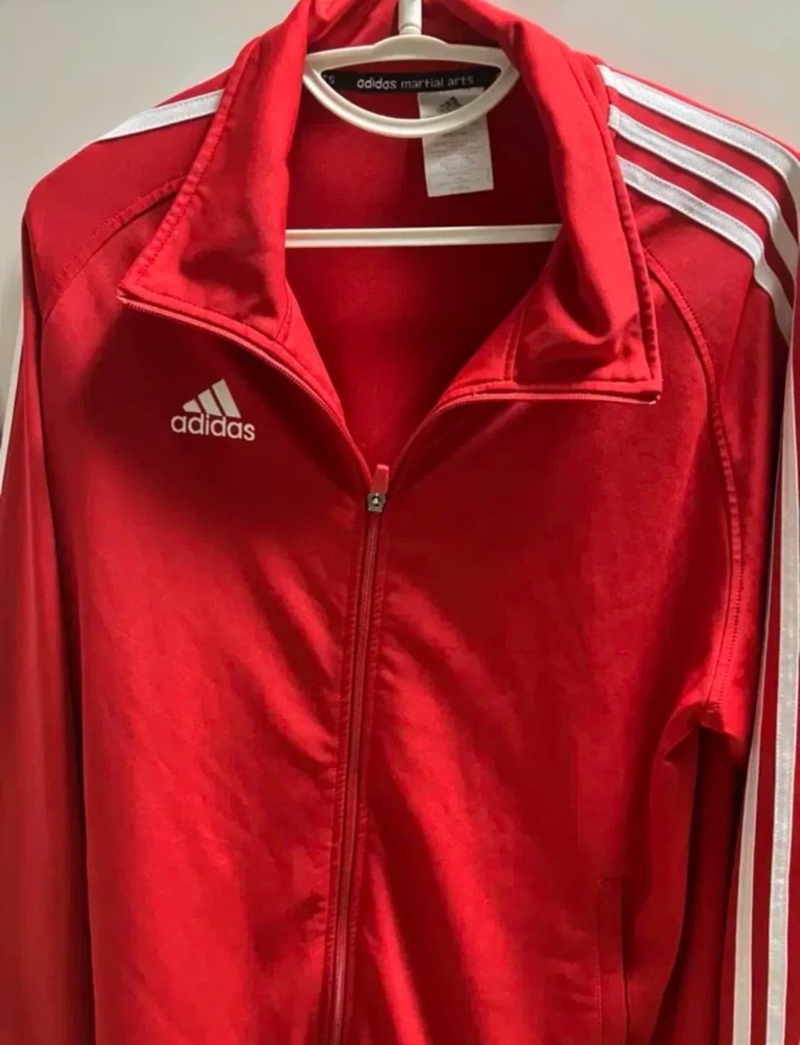 아디다스 빨간색 져지 상품이미지1