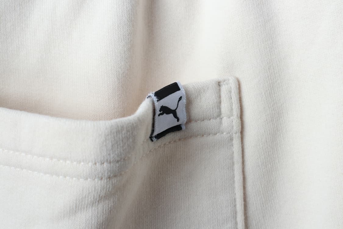 (L-XL) 퓨마 반바지 팬츠 아이보리 밴딩 올드스쿨-P10000 상품이미지6