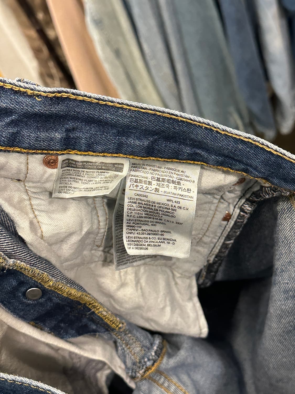 리바이스 501 W32 L30 상품이미지3