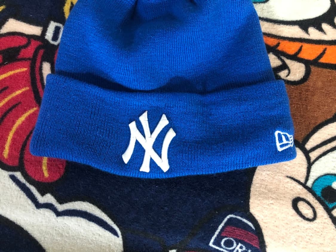 MLB 뉴에라 뉴욕양키스 비니/니트캡 (블루) 상품이미지3