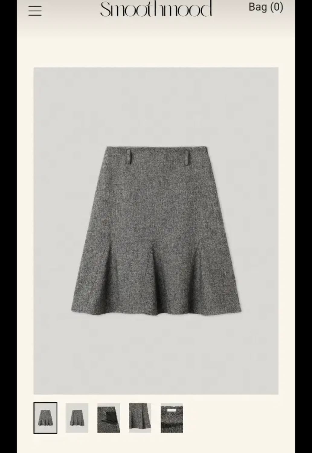 스무드무드 페르소나 스커트 m 상품이미지1