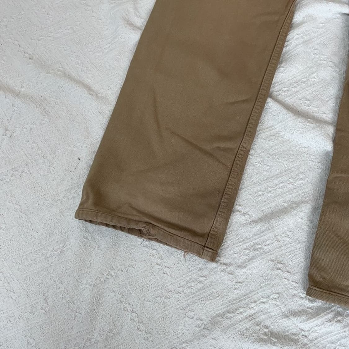 [34인치] 리바이스 514 빈티지 슬림 스트레이트 베이지 팬츠 상품이미지4