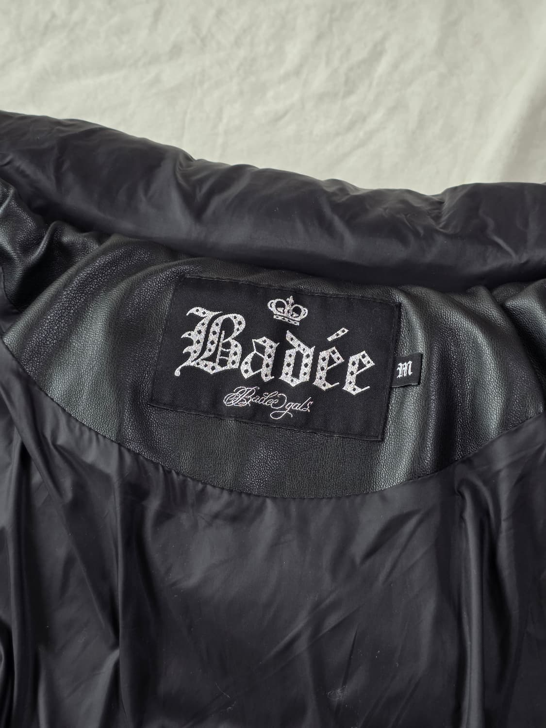 BADEE 배디 레더 패딩 푸퍼 상품이미지8