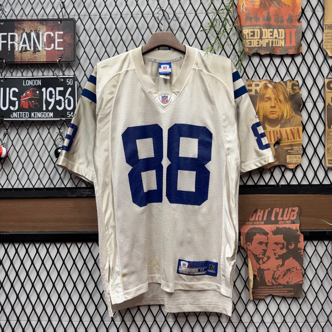 00s 리복 NFL 달라스 카우보이스 레플리카 팀 반팔 져지 상품이미지1