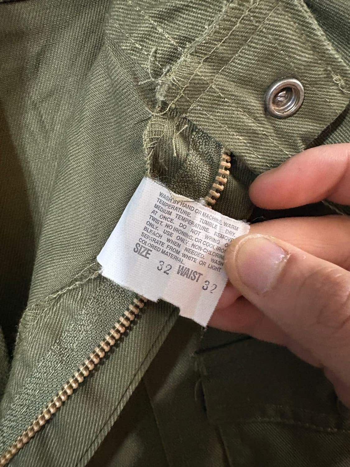 70-80‘s USA Boy Scouts Bush Fatigue Pant 상품이미지7