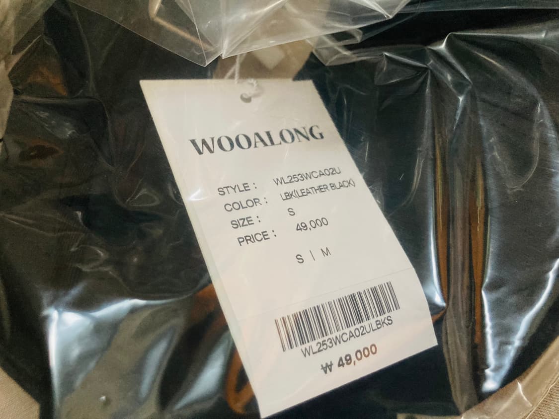 우알롱 레더 딥 시그니처 로고 볼캡  (품절) 상품이미지7