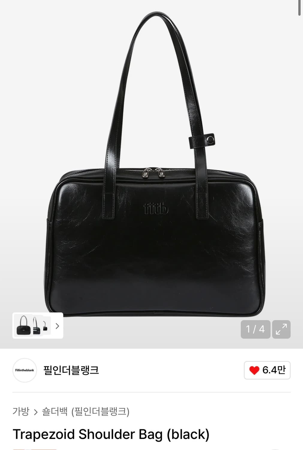 필인더블랭크 숄더백 상품이미지1