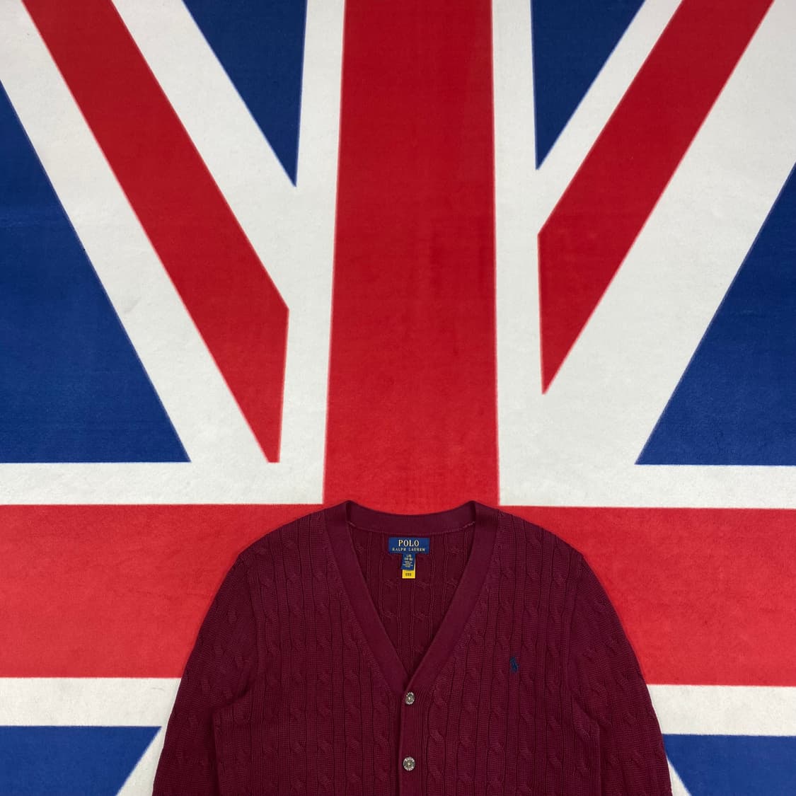 폴로 가디건 실측 여성 55-66 상품이미지2