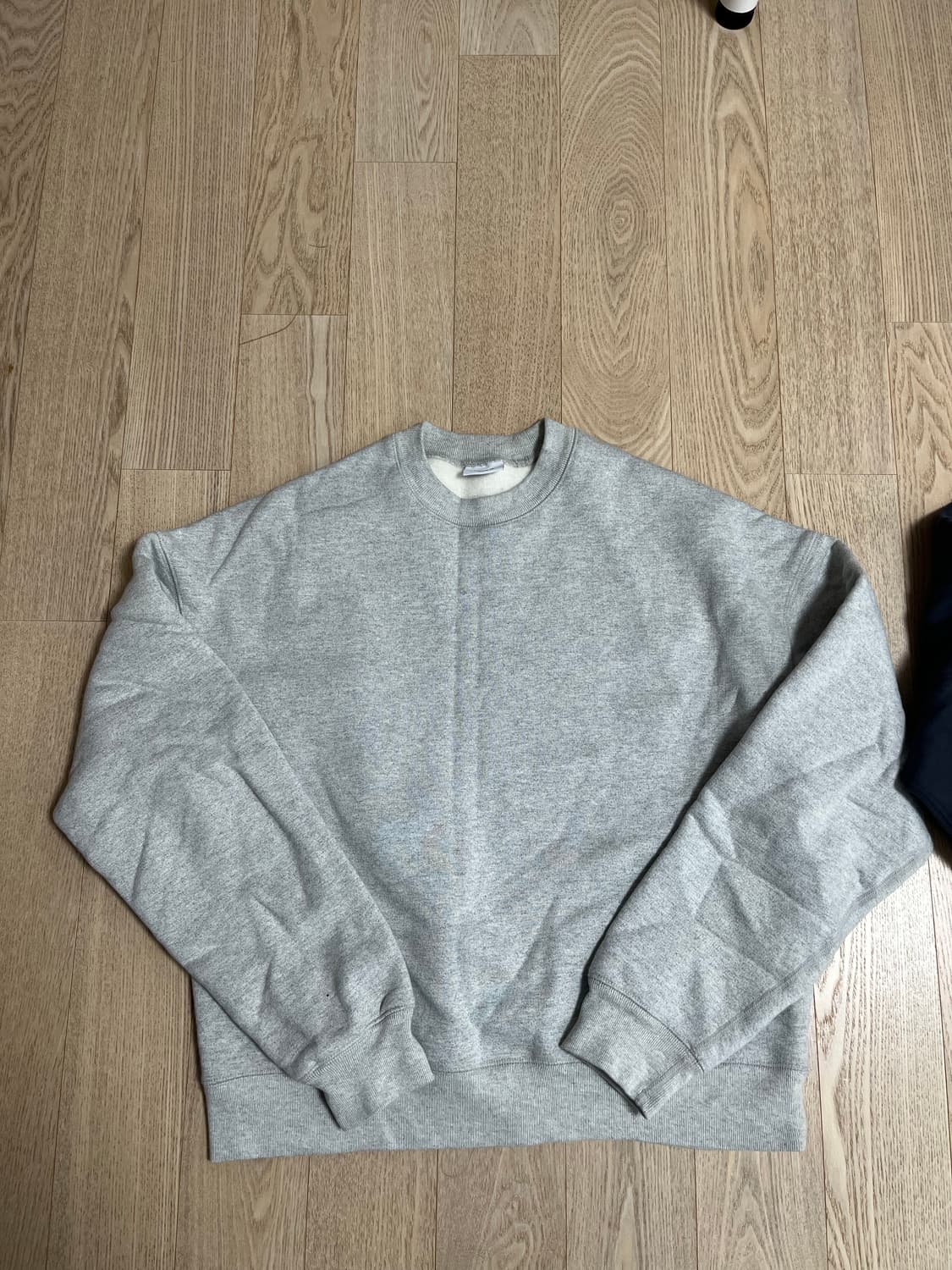 2벌 일괄) 덤브스트럭 헤리티지 클래식 맨투맨 (그레이,차콜) 상품이미지4