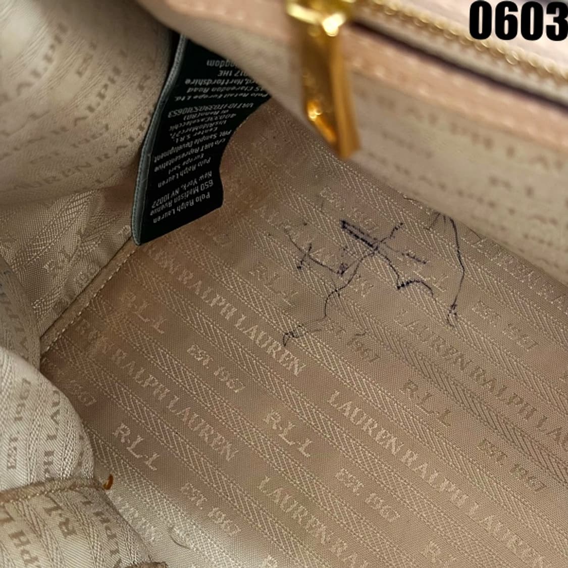 랄프로렌 가죽 토트백 크로스백 0603 상품이미지8