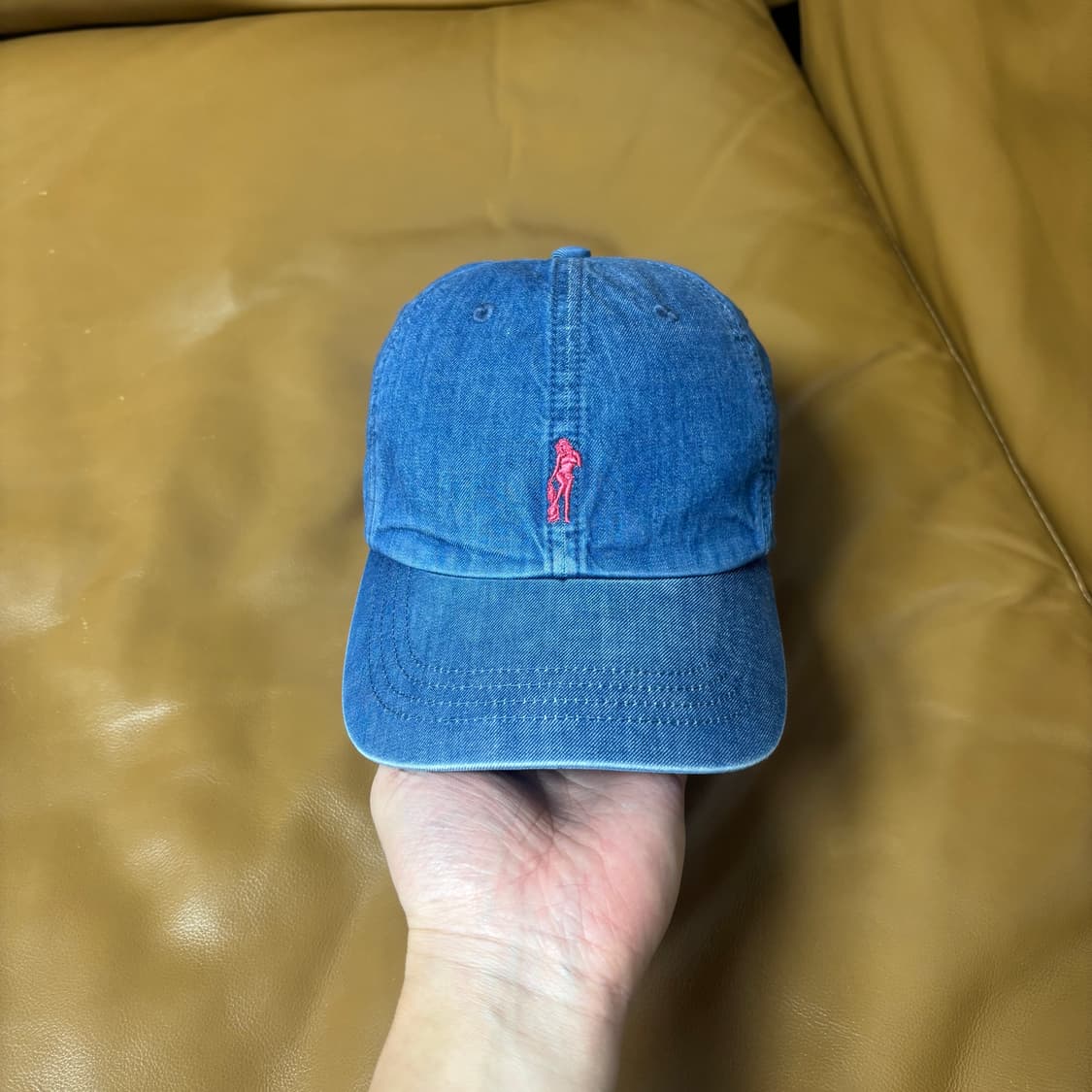 히스테릭글래머 6패널 볼캡 모자 워시드 데님 상품이미지2