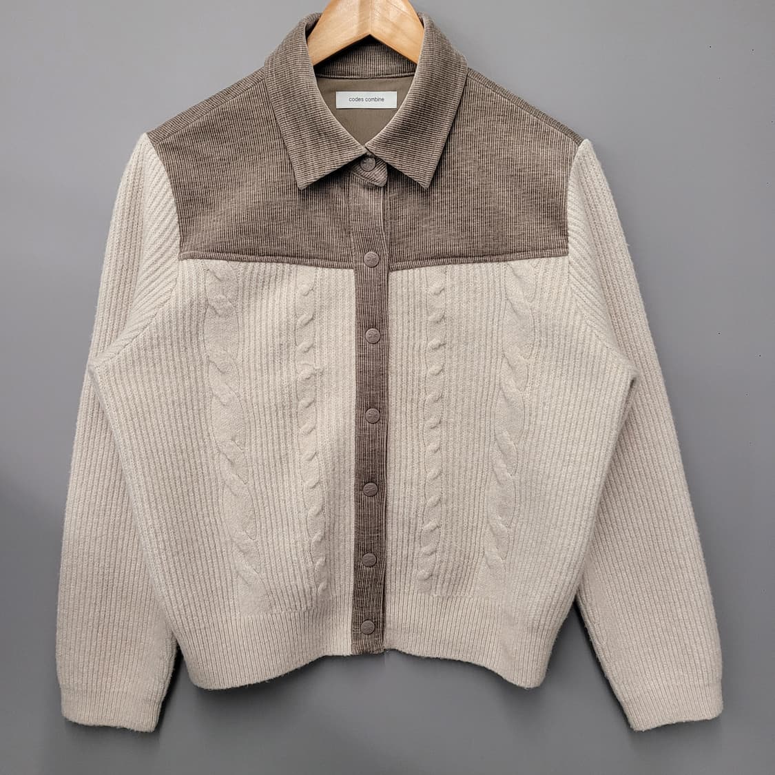 codes combine 코데즈 컴바인 니트 자켓 상품이미지1