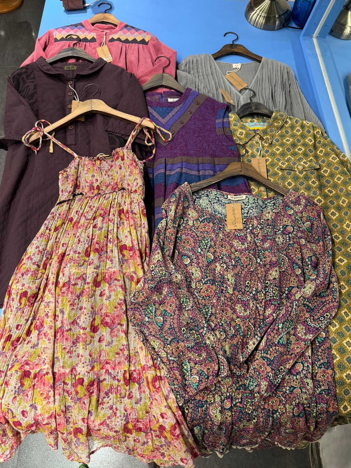 유니크원피스 일본빈티지 장당7천원 상품이미지1