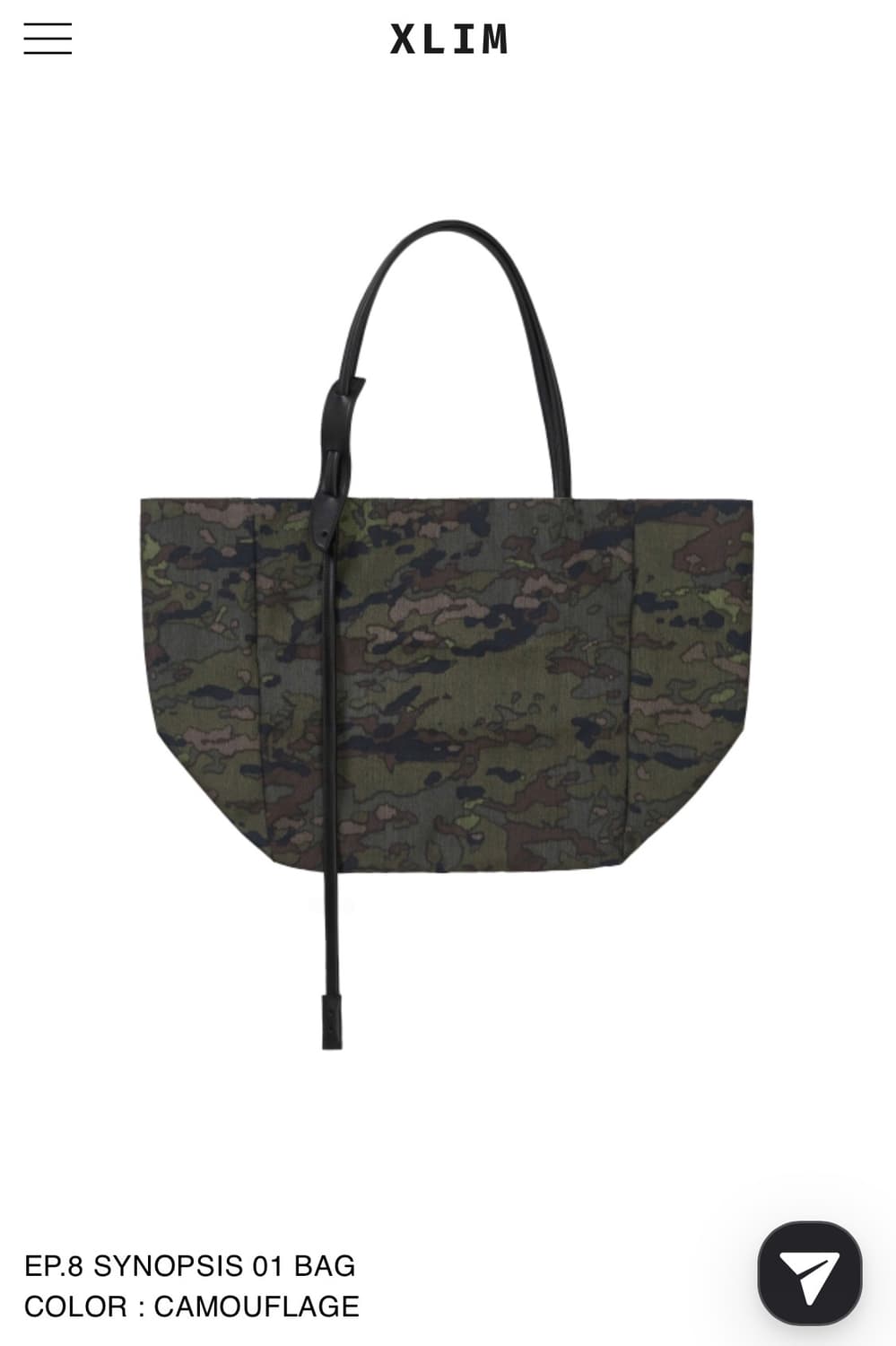 EP.8 SYNOPSIS 01 BAG 리버시블 카모 상품이미지1