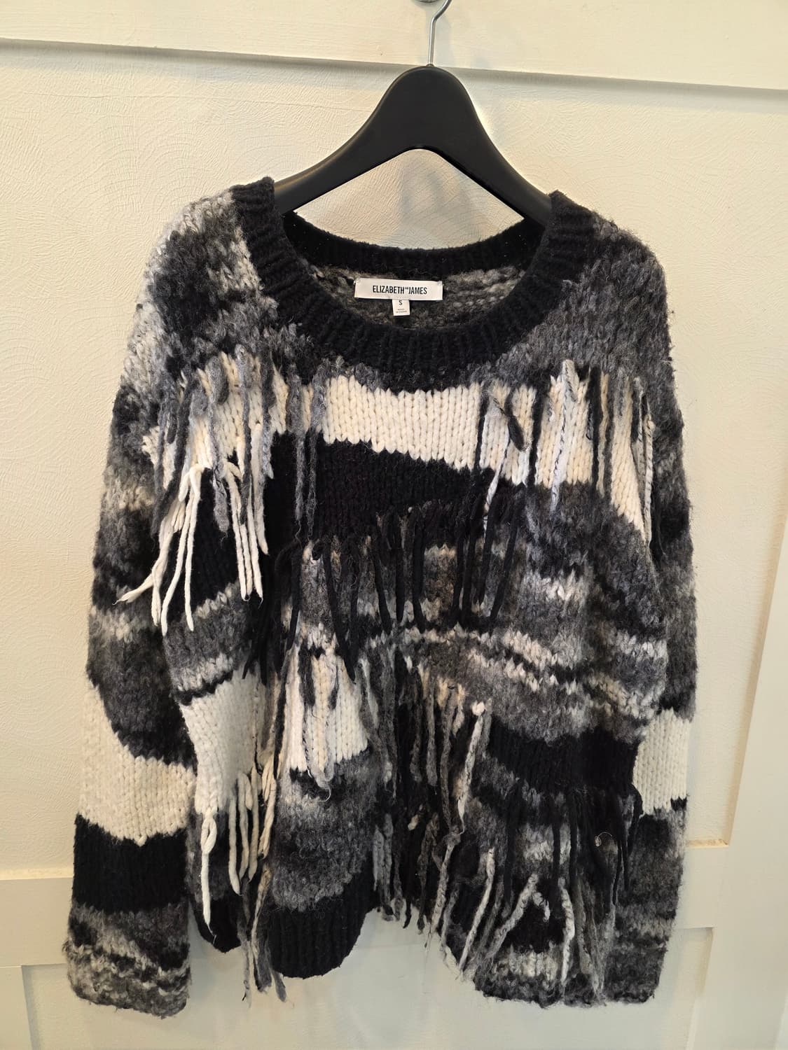 엘리자베스 앤 제임스 프린지 풀오버 스웨터 S사이즈 상품이미지2