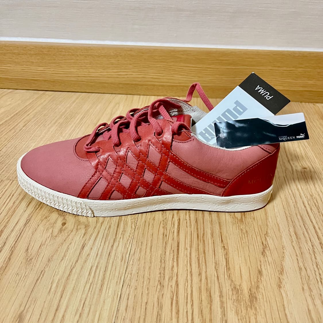 [새상품] PUMA x McQUEEN 푸마 알렉산더 맥퀸 콜라보 스니커즈 상품이미지2