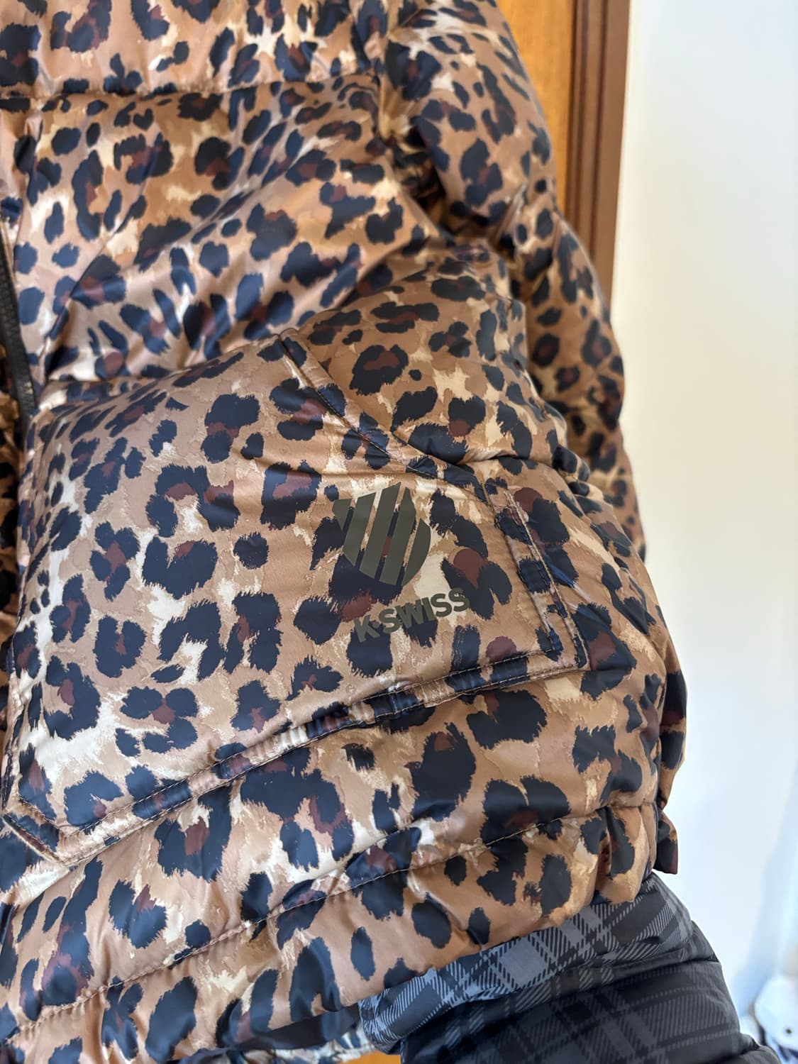 케이 스위스 레오파드 패딩 상품이미지3