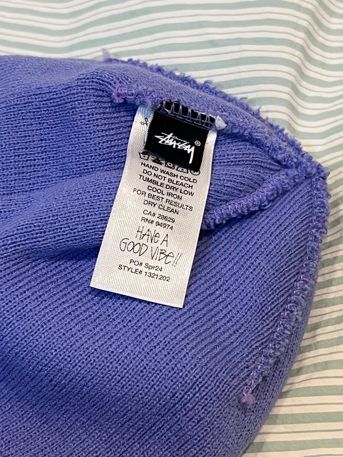 스투시 스컬캡 스티치 비니 상품이미지3