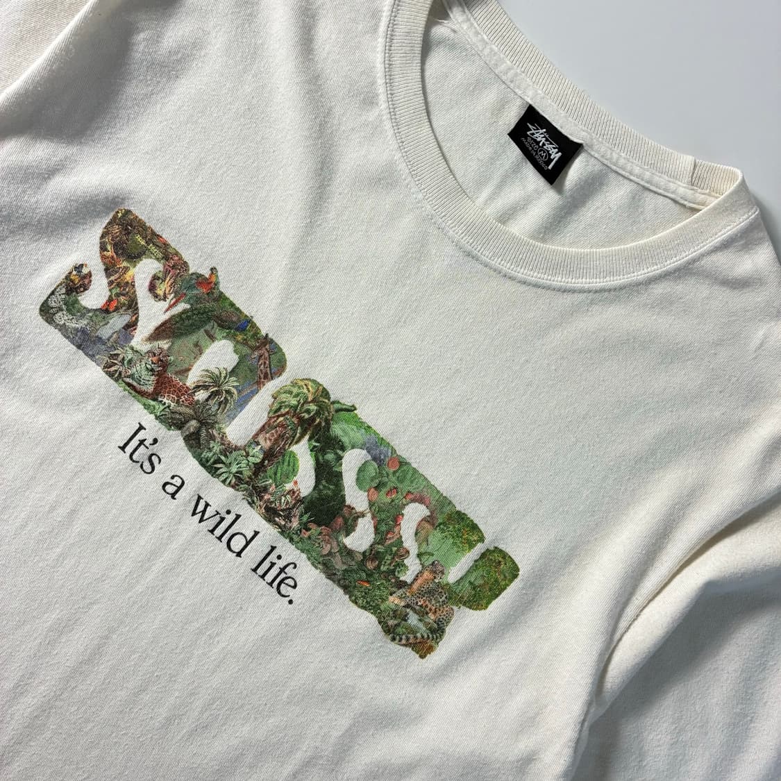 Stussy  스투시 잇츠 어 와일드 라이프 반팔티셔츠  상품이미지3