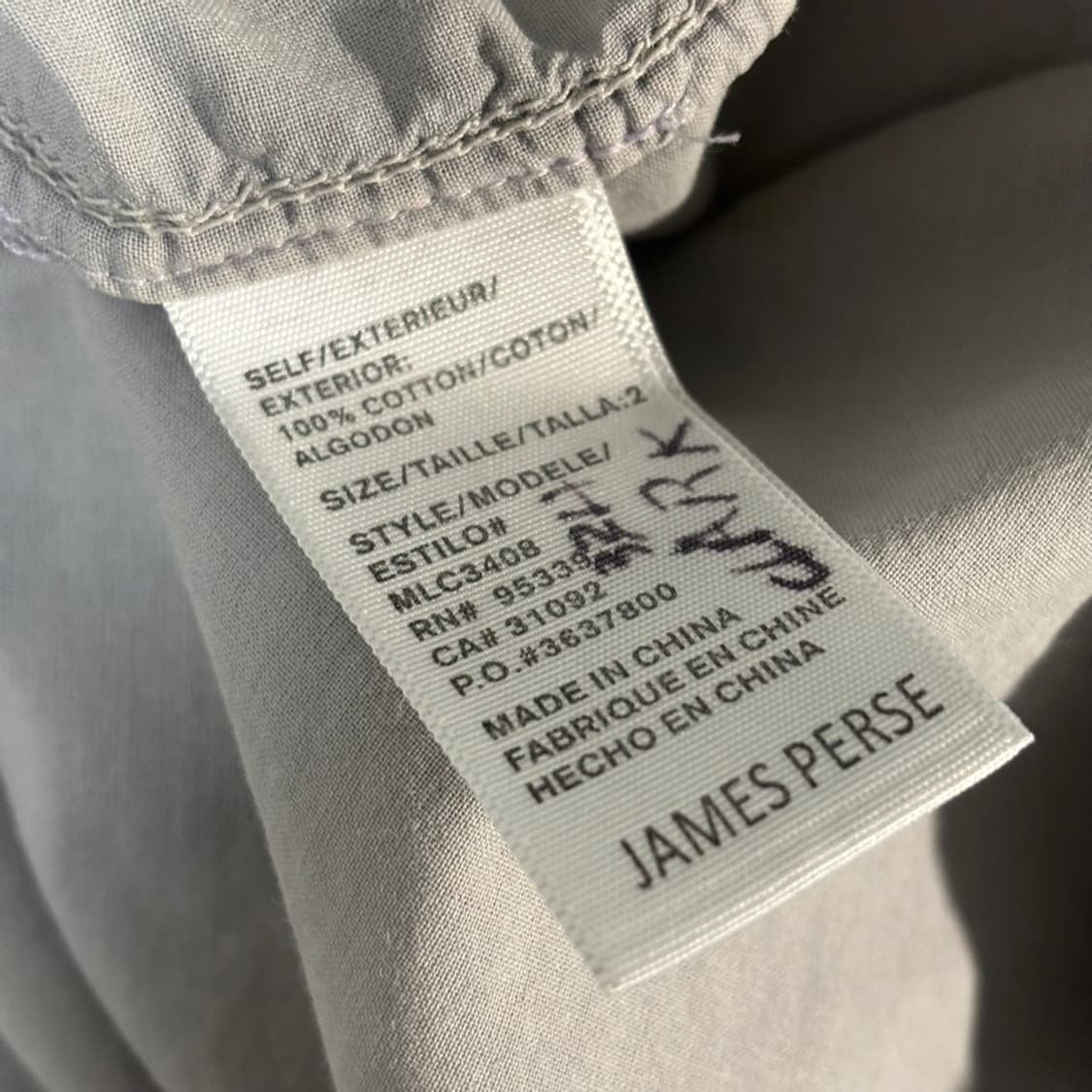 2) 제임스펄스 james perse 스탠다드 셔츠 상품이미지5