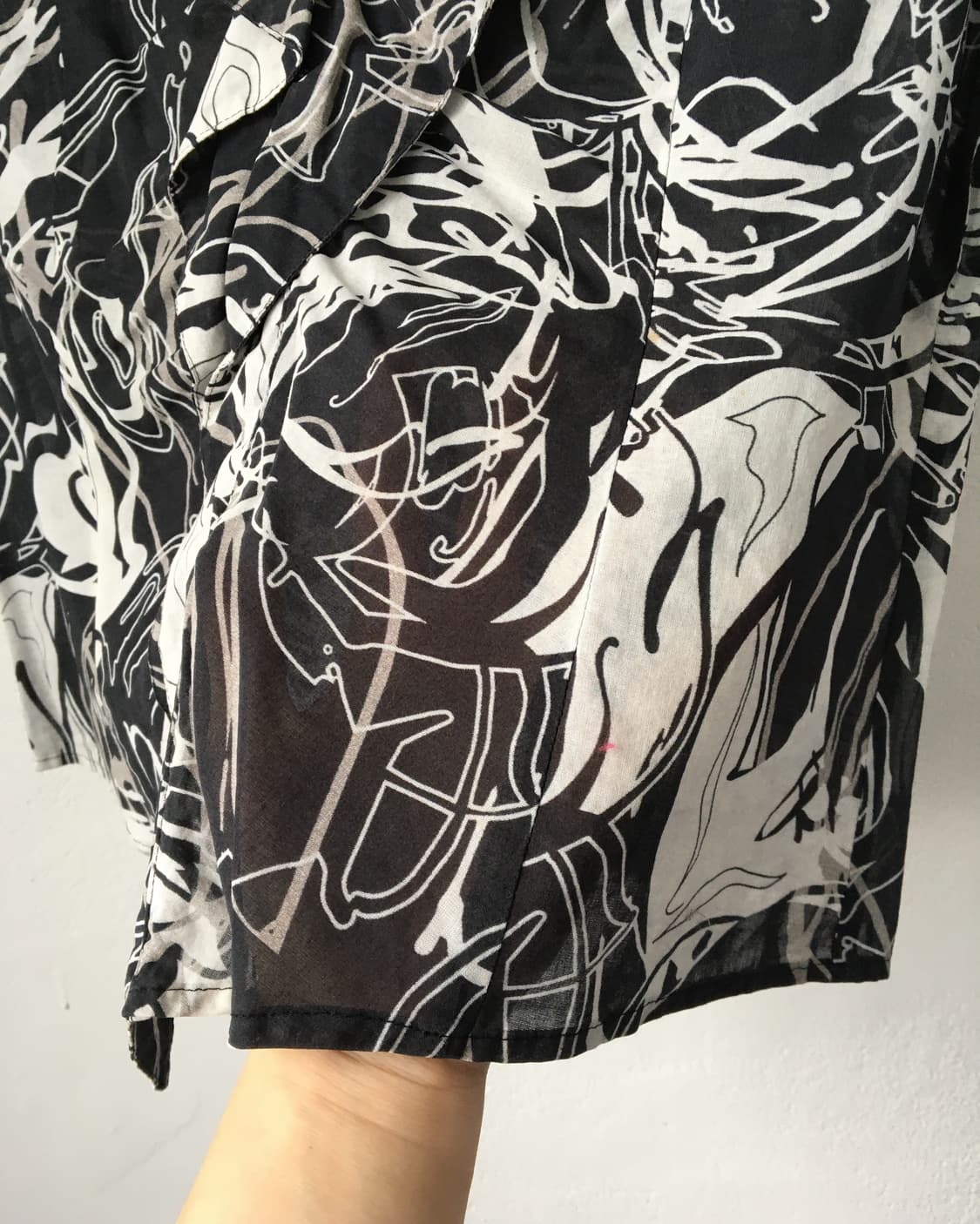 Pattern point blouse 상품이미지4