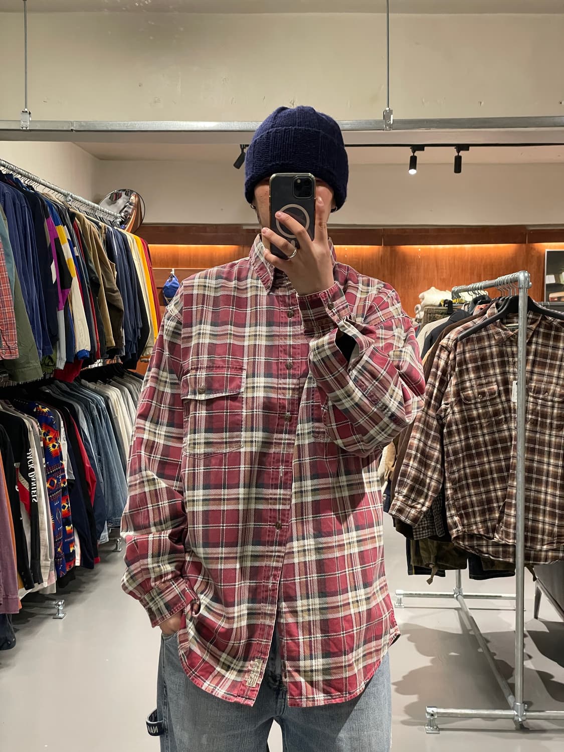 90s 아베크롬비 헤비코튼 셔츠 상품이미지1