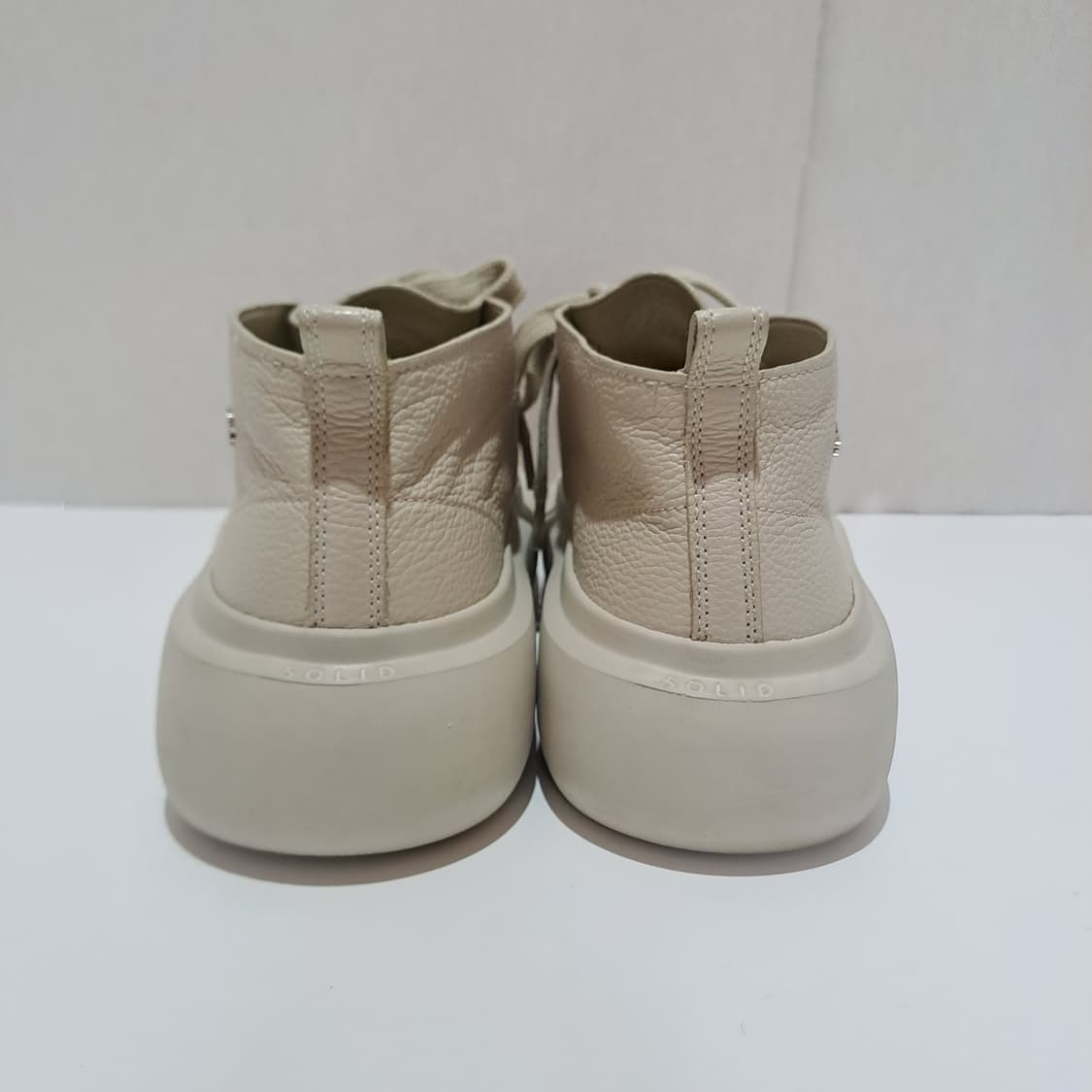 (택포) 솔리드옴므 플랫폼 더비 슈즈 베이지 43 B525 상품이미지6