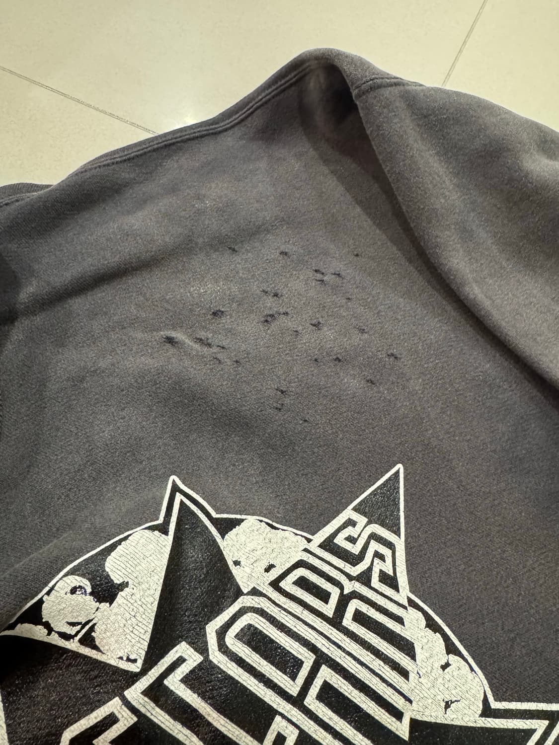 세인트미카엘 데님티어스 스웻 셋업 상품이미지4