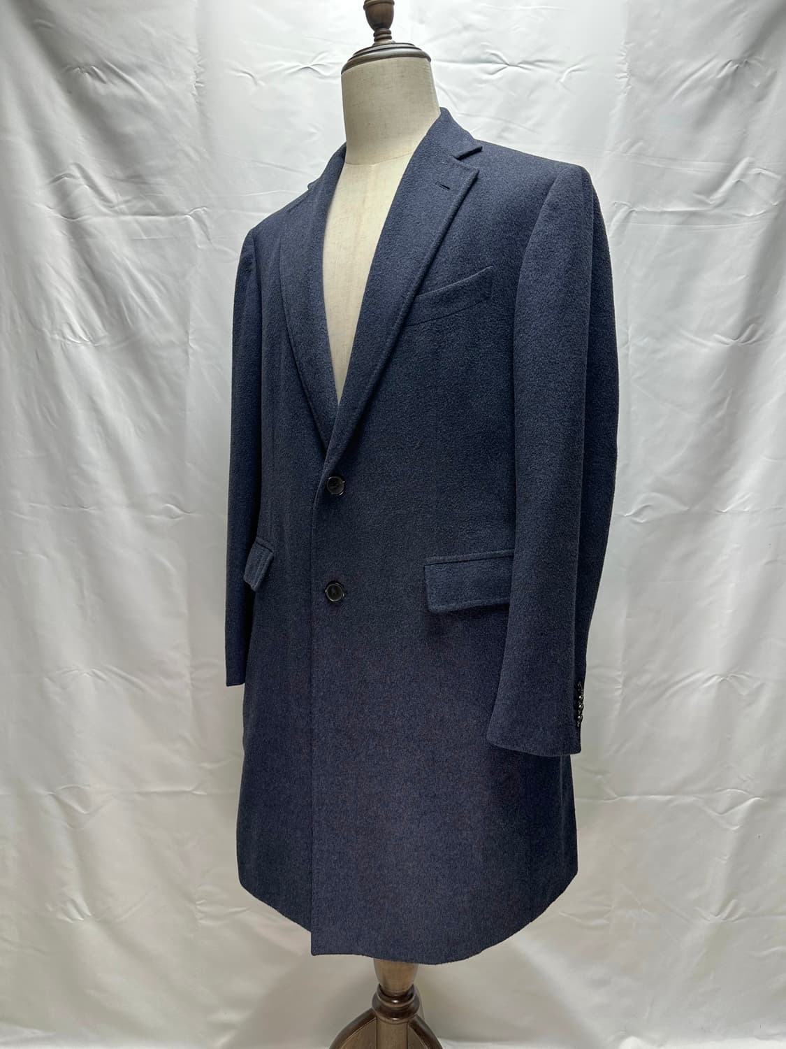 에르메네질도 제냐 울캐시미어 싱글 체스터필드 코트 54R(105~110) 상품이미지1