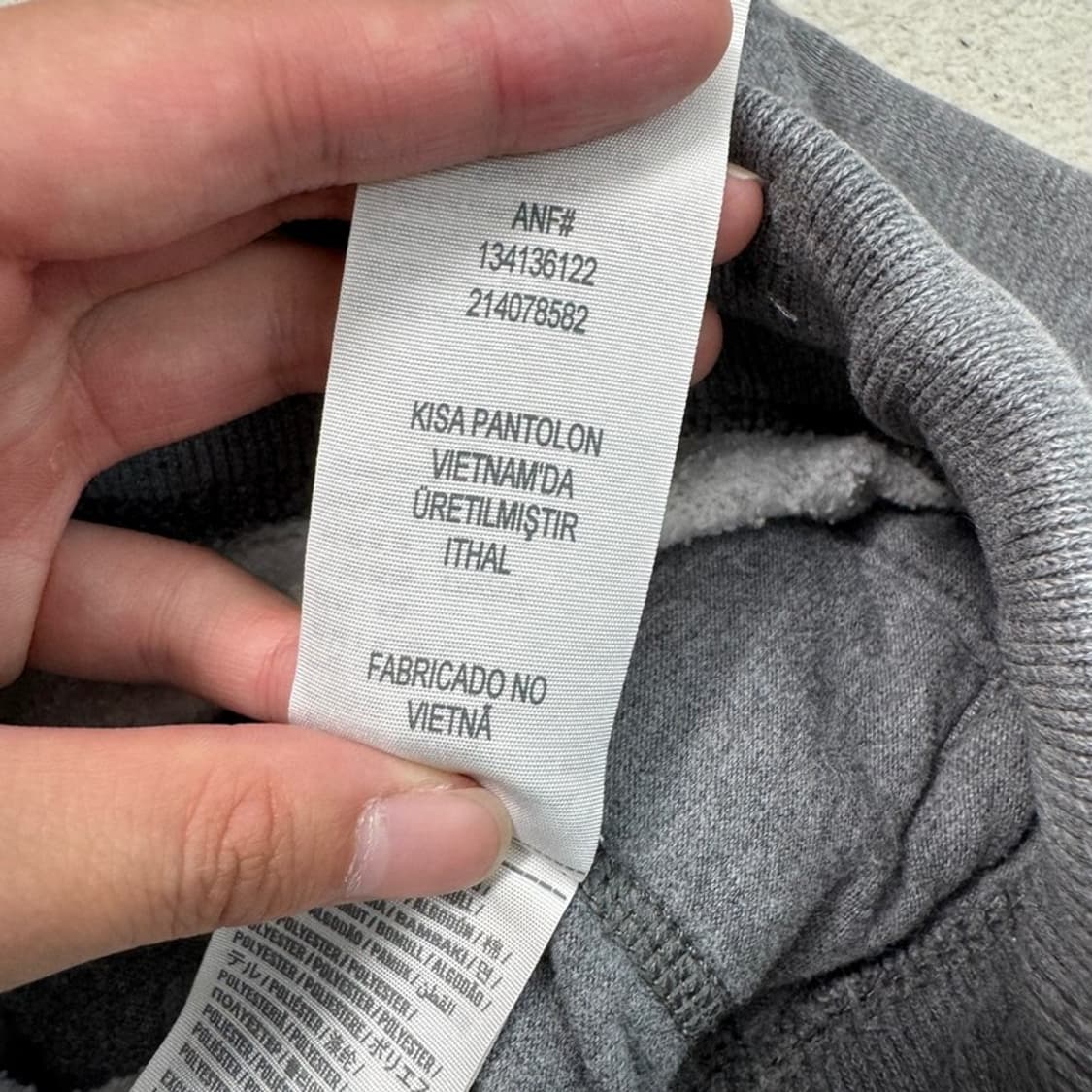 ABERCROMBIE & FITCH AF 와팬 자수 숏팬츠 XS 상품이미지6