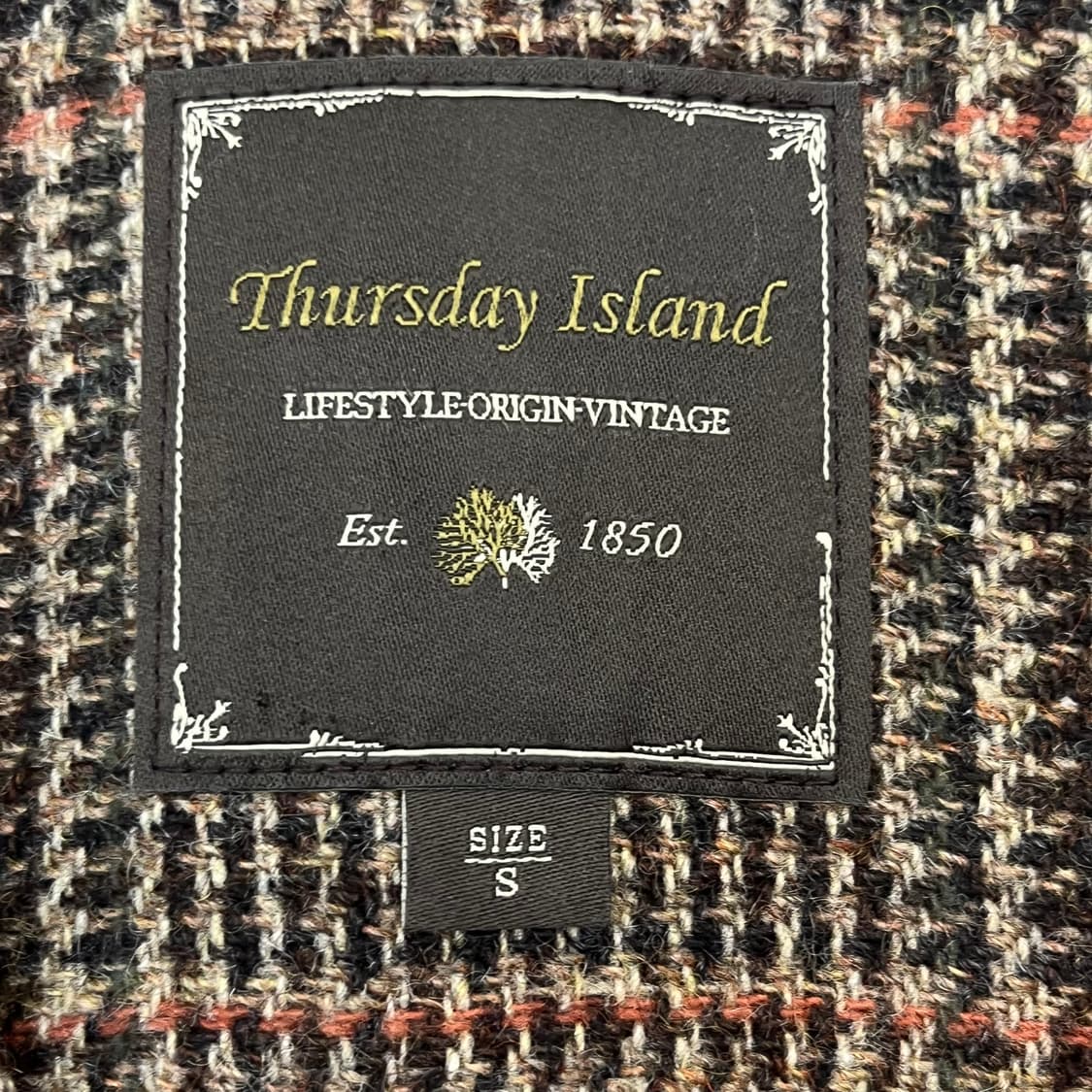 써스데이아일랜드 여성 울 코트 85(S) 상품이미지3