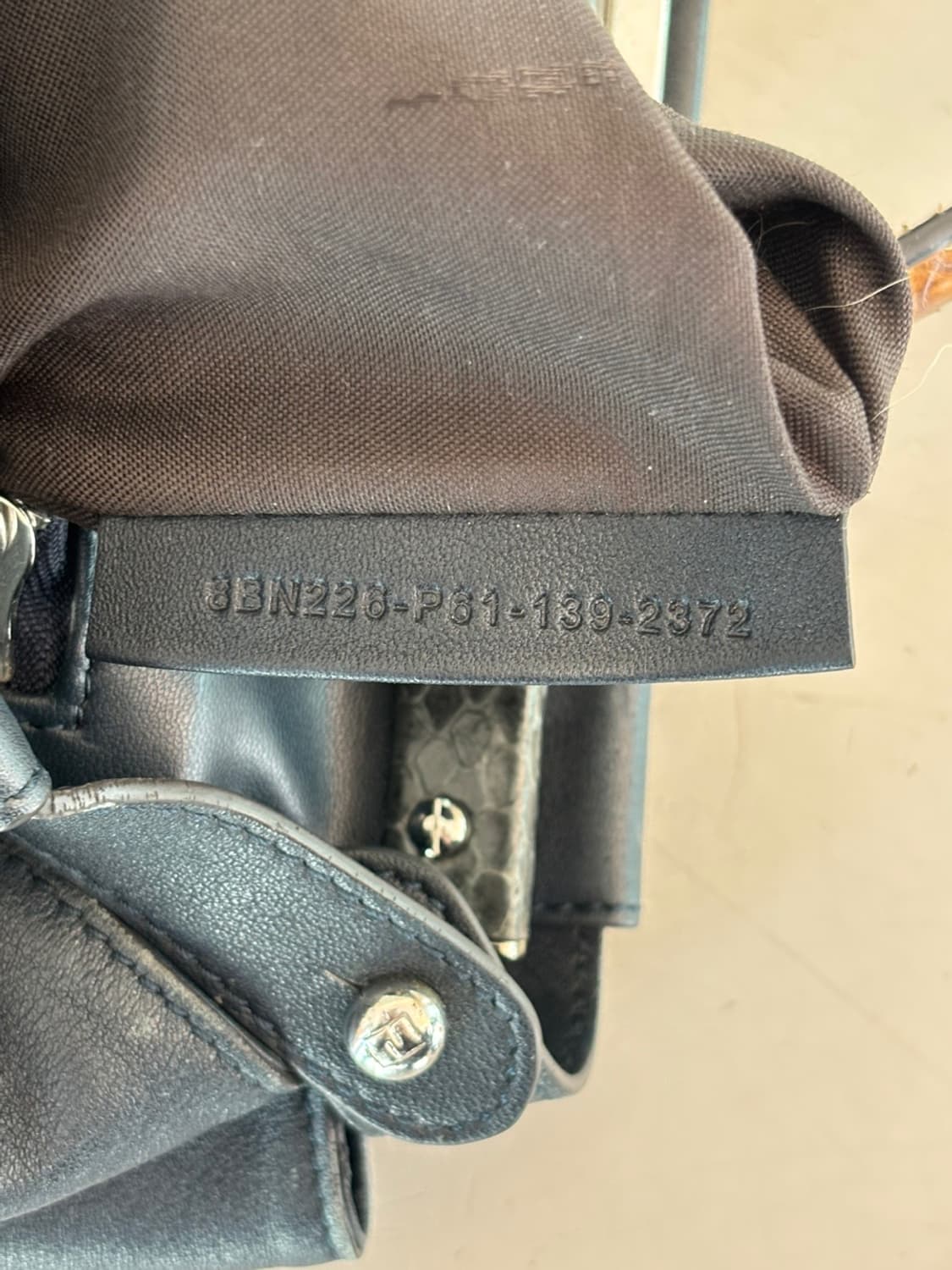 Vintage Fendi Leather Bag 상품이미지10