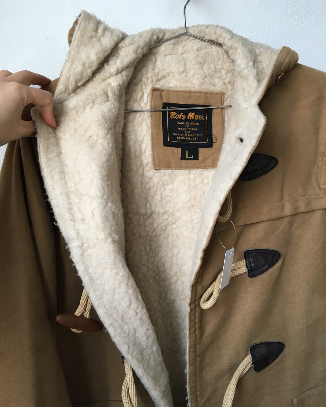 Duffle button hood coat 상품이미지4